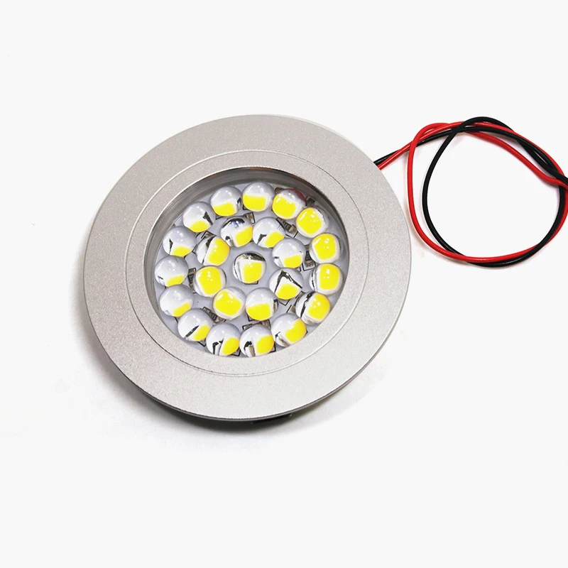 2W Recessed LED Ceiling Puck Light Under Cabinet Light Mini Spotlight