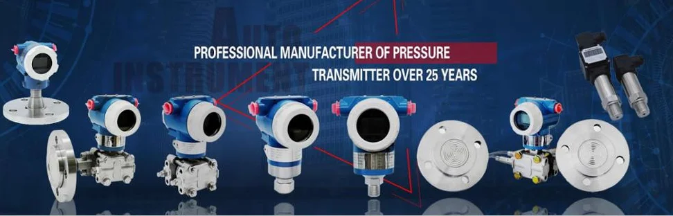YANTAI AUTO OEM 3051 Smart Pressure Transmitter 4-20mA HART Differential Pressure Transmitter China