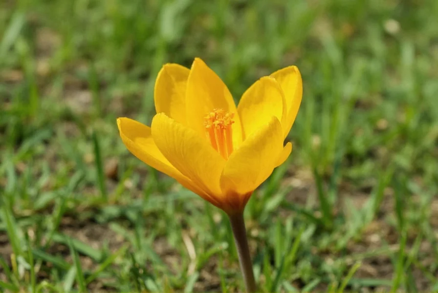 Close-up of hands carefully extracting red saffron stigmas from purple crocus flower