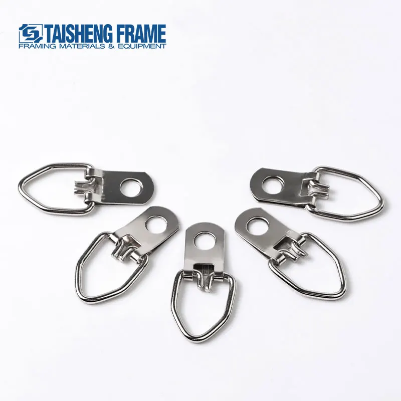 TS-K024 Thick Type Single Hole Picture Hook with Screw  Pass 24Hours Salt Spray test Frame Hanger