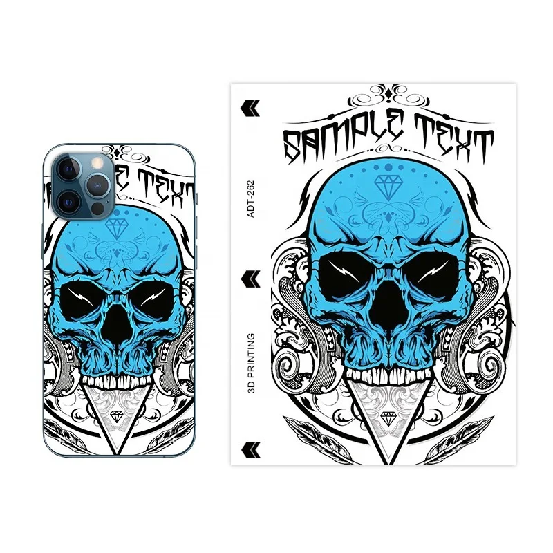 

Factory Cheap Price Personality Universal 3D Relief Printing Back Skin Sticker for Mobile Phones