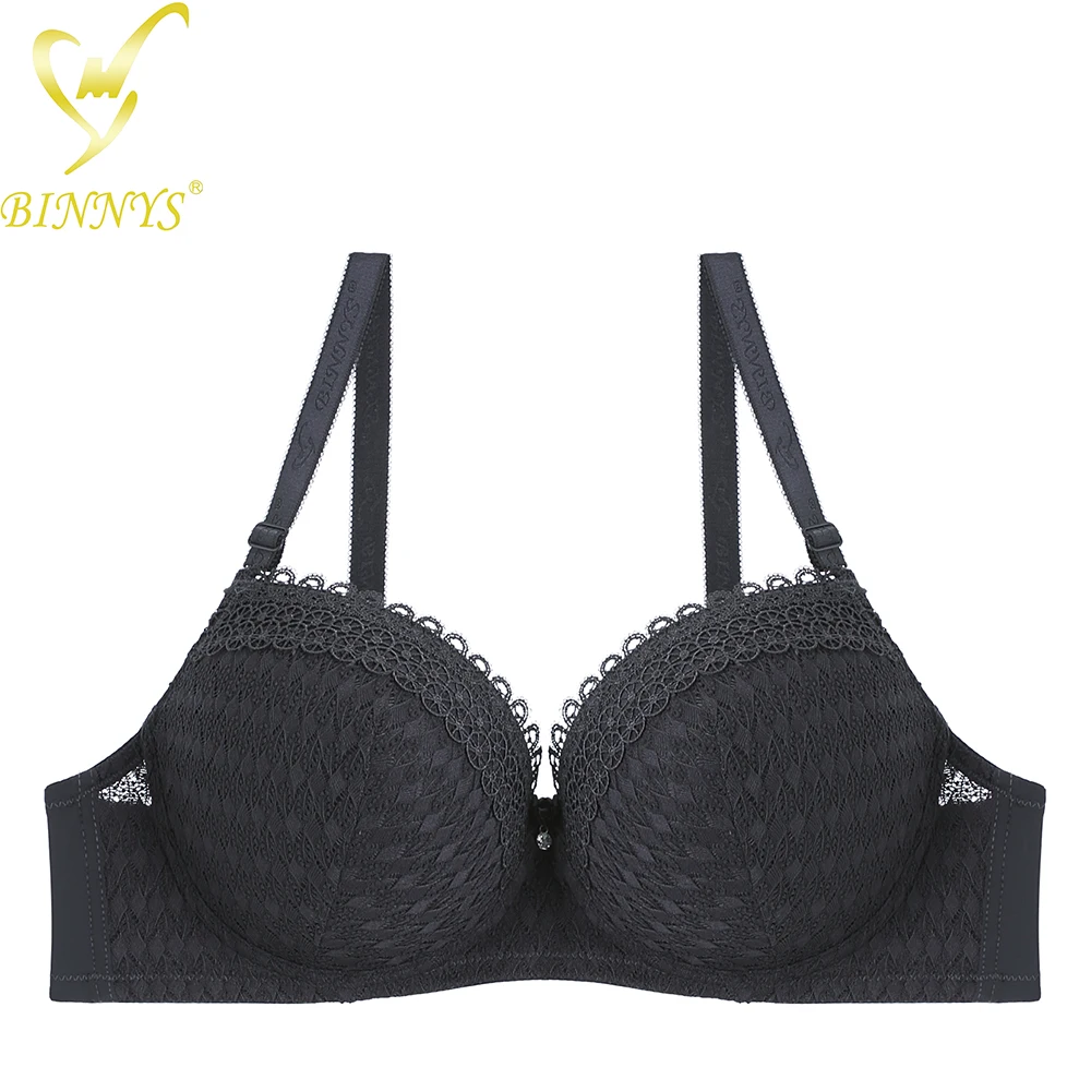 

BINNYS new arrival hot sells 42D lace plus size big underwire women bra