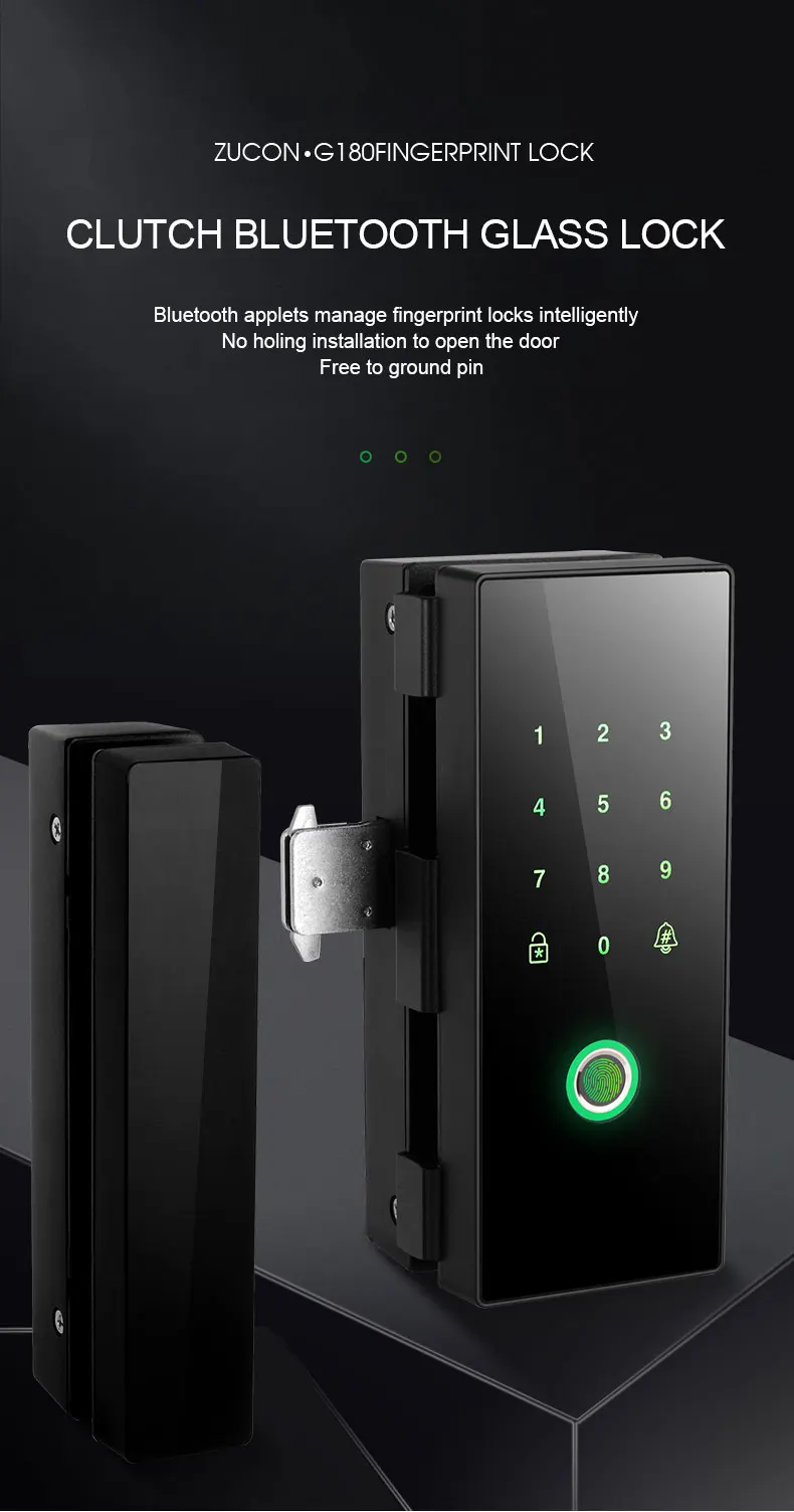 WiFi Smart Home digital Keyless Keypad Deadbolt Door Rim Lock fingerprint door lock home