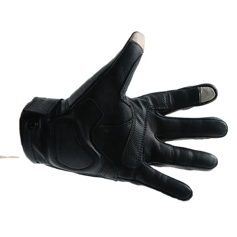 

Black Racing gloves for motorcycle fashion sport motorcycle driving gloves Goat Skin touch screen gloves motorcycle