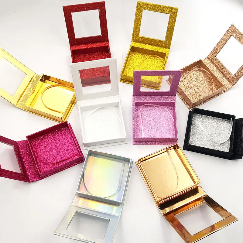 Wholesale luxury quality marble slide eyelash boxes magnetic eyelash packaging box private label for real 3d mink eyelashes