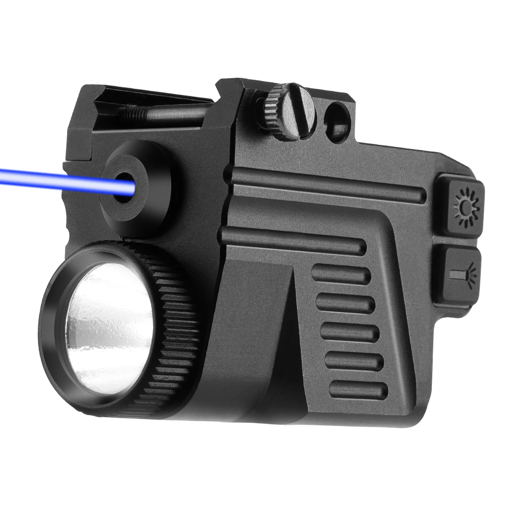 

Weapon Pistol Laser Sight Light Combo Gun Light Blue Laser Pointer Scope For Airsoft Handgun Glock