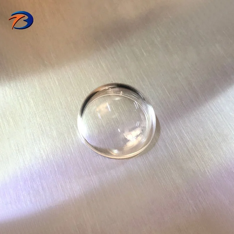 Fused silica quartz  dome  bk7 material glass domes and Sapphire domes for CCTV camera and underwater camera