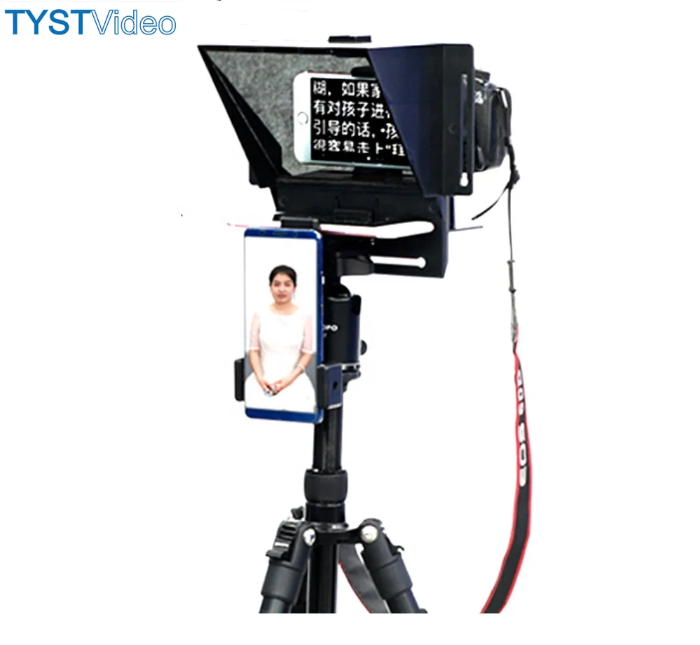 

TYSTVideo TY-K3 MinMini protable mobile phone camera DSLR teleprompter artifact video for iphone smartphone camera DSLR shooting