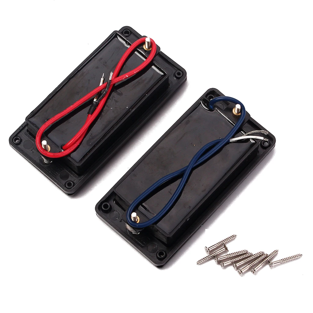 Professional Sealed Humbucker Pickups Set Guitars (Black) GMC04
