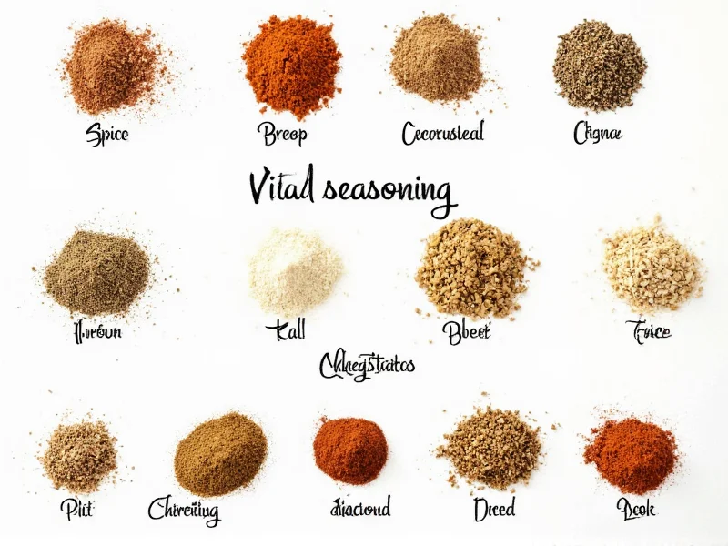 Core Spices in Authentic Creole Seasoning Blend