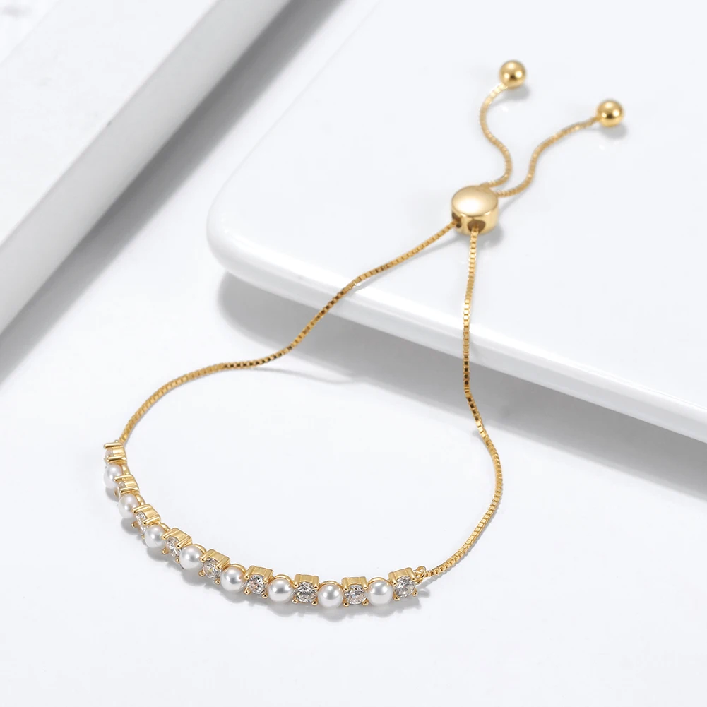 

fashion 925 Sterling Silver gold plated bracelet Jewelry for women girls