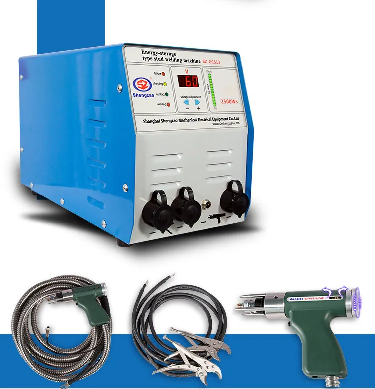 Szgcs13 Capacitor Energy Storage Stud Welding Machine M3m10 Bolt Label Welding Machine Heat