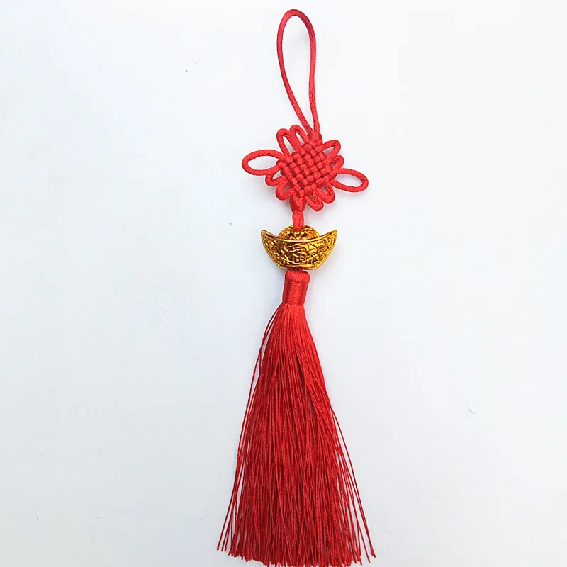 Traditional Cheap Small T Red Chinese Lucky Tassel Knot Buy Chinese Red Tassel Knot With 