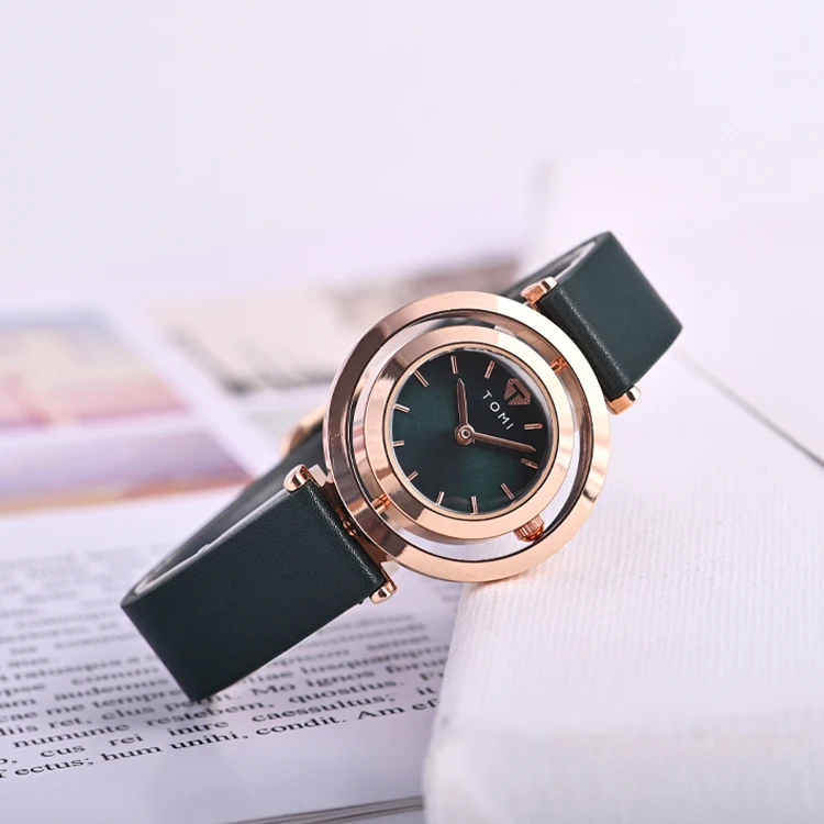 

Woman Watches Top 2021 Leather Band Ladies Watch Luxury Quartz Wristwatch Fancy Ladies Watches, Picture