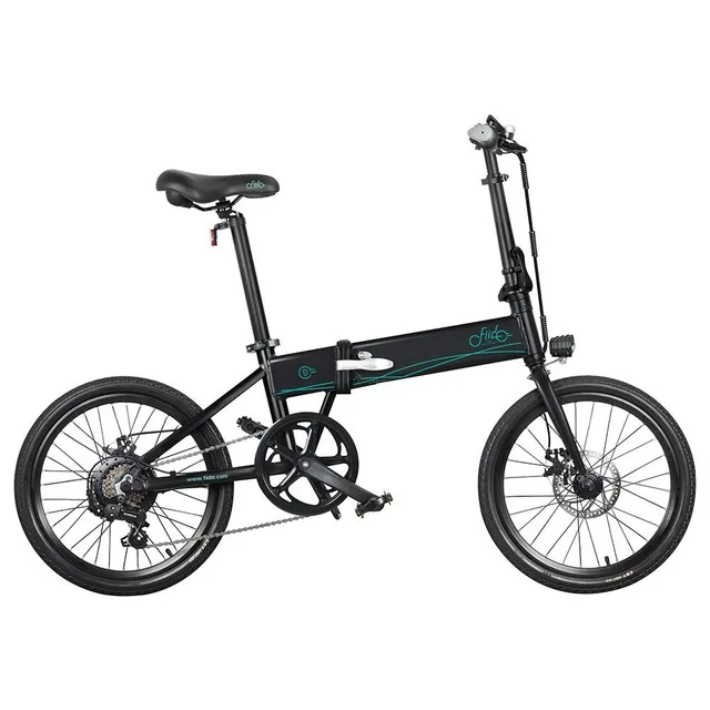 

Free Dorp Shiping FIIDO D4S Electric Bicycle 10.4ah 36V 250W 20 Inch Folding Electric Bicycle 25km / h Top Speed 80KM Mileage, Black white
