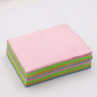 

Custom logo colorful microfiber glasses cleaning cloth optical wiping cloth for screen phone jewelry