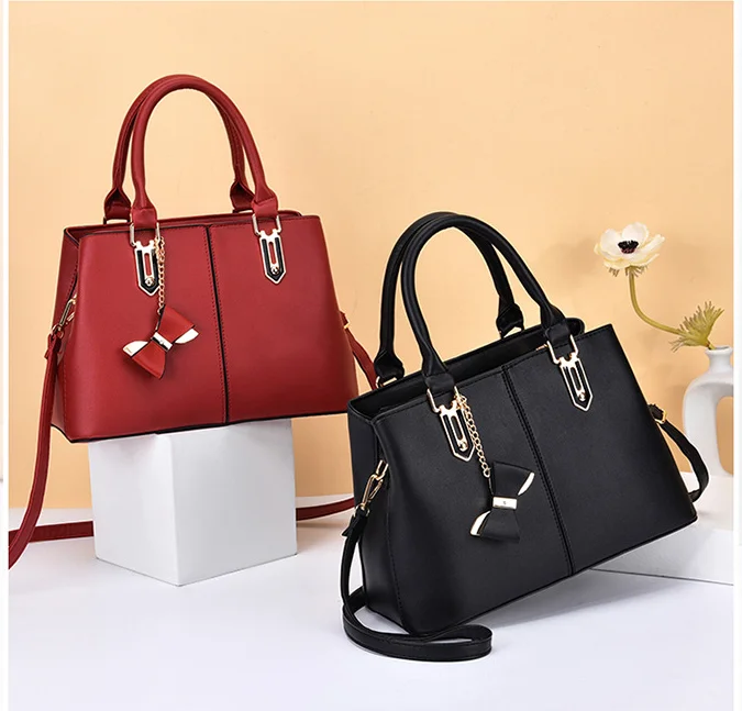 

Luxury replicate handbag luxury ladies genuine pu leather private label blue handbags for women