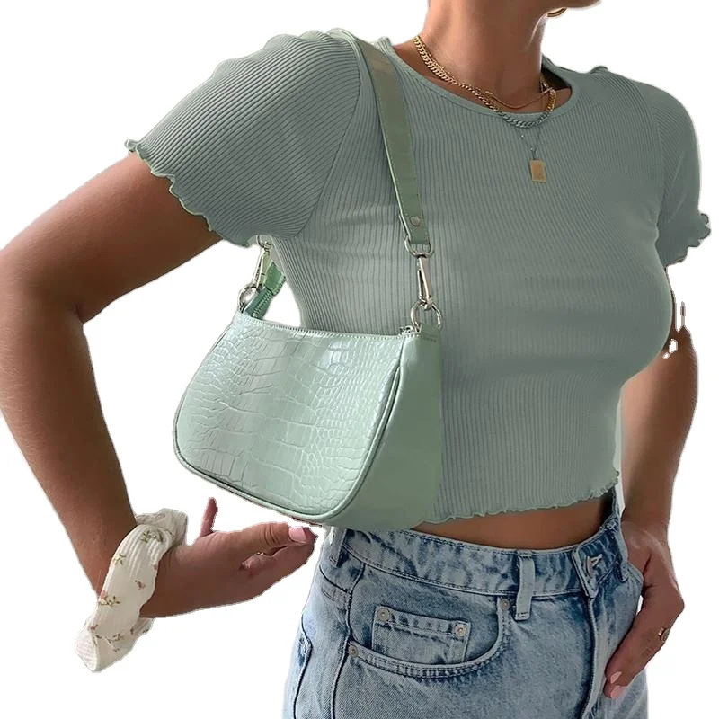 

Trendy Summer Cute Casual Girls And Ladies Sexy Crop Bodysuit Tops Women