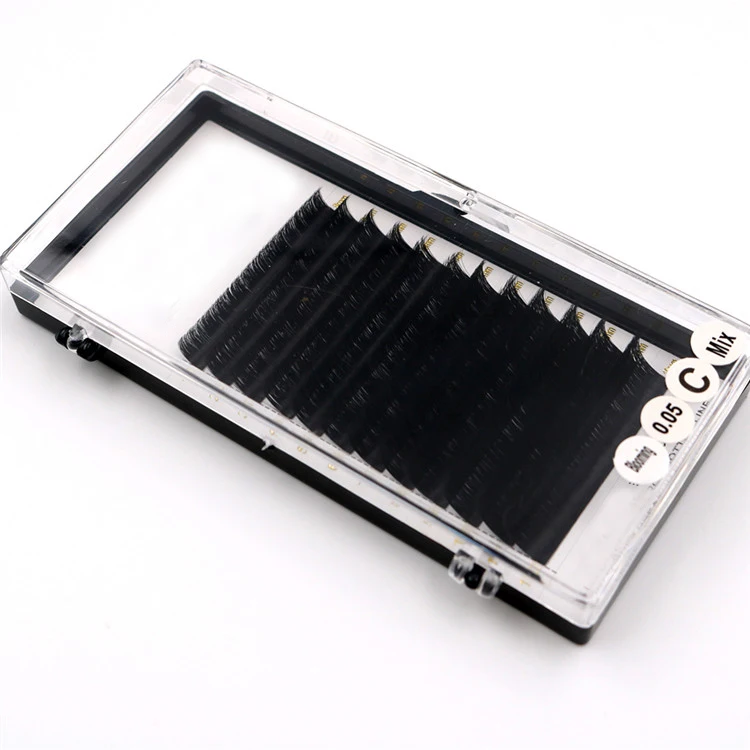 

Private Label Easy Fanning Eyelash Extensions 0.03 0.05 0.07 0.10 Automatic Easy Fans Blooming Eyelash Extension, Natural black or other