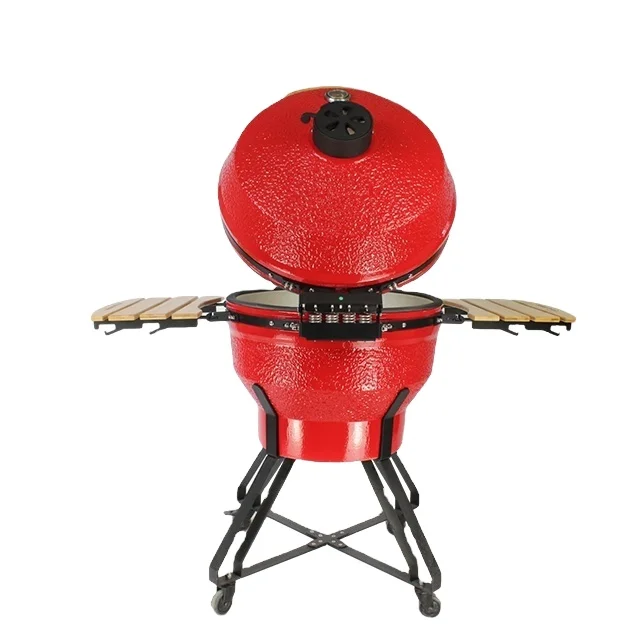 

Auplex Charcoal Outdoor Ceramic Barbecue Easy Moved Lite Refractory Kamado Bbq, Optional from pantone color