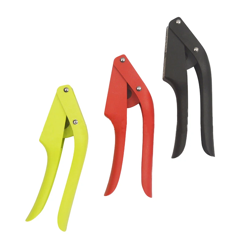 

2021 Hot Sale High Quality Kitchen Tools Garlic Slices Crusher Press Plastic