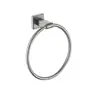 Basics Modern Bathroom Hand Towel Ring Brushed Nickel