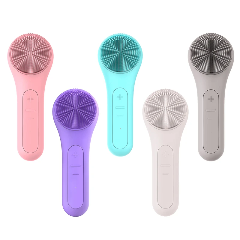 

Electric exfoliator cleanser silicone cleaner massage machine 2021 facial cleansing face wash silicon brush for face