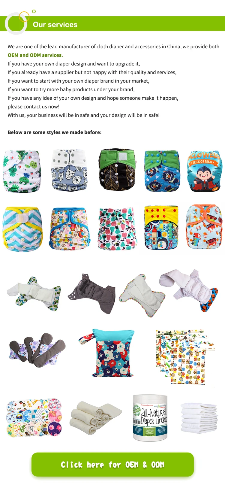baby diapers/nappies