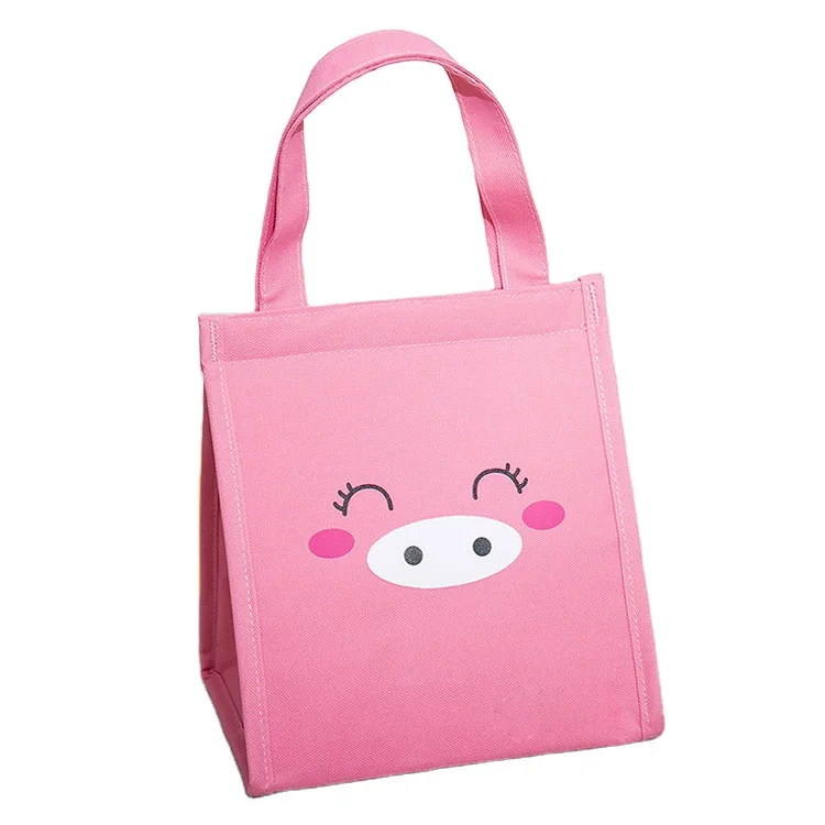 

Speedbag Cooler Print Logo Lunch Bag Character Oxford Insulated Sacchetto Foil Kids Fabric School Custom Cooler Lunch Bag