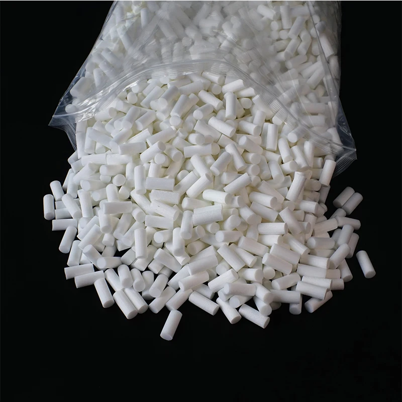

Factory wholesale free glue Cigarette filter tip filter tube, White