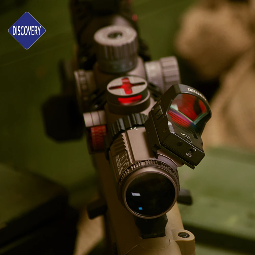 

Best Price Guarantee Discovery Optics SFP WG 1.2-6X24IRAI 30MM Tube Dia Tactical Riflescopes Hunting Rifle Scope