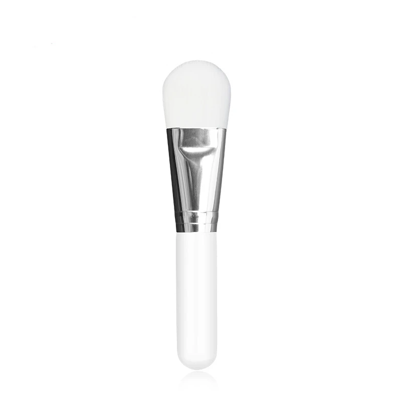 

High Quality White Wood Handle DIY Cosmetic Mask Makeup Brush