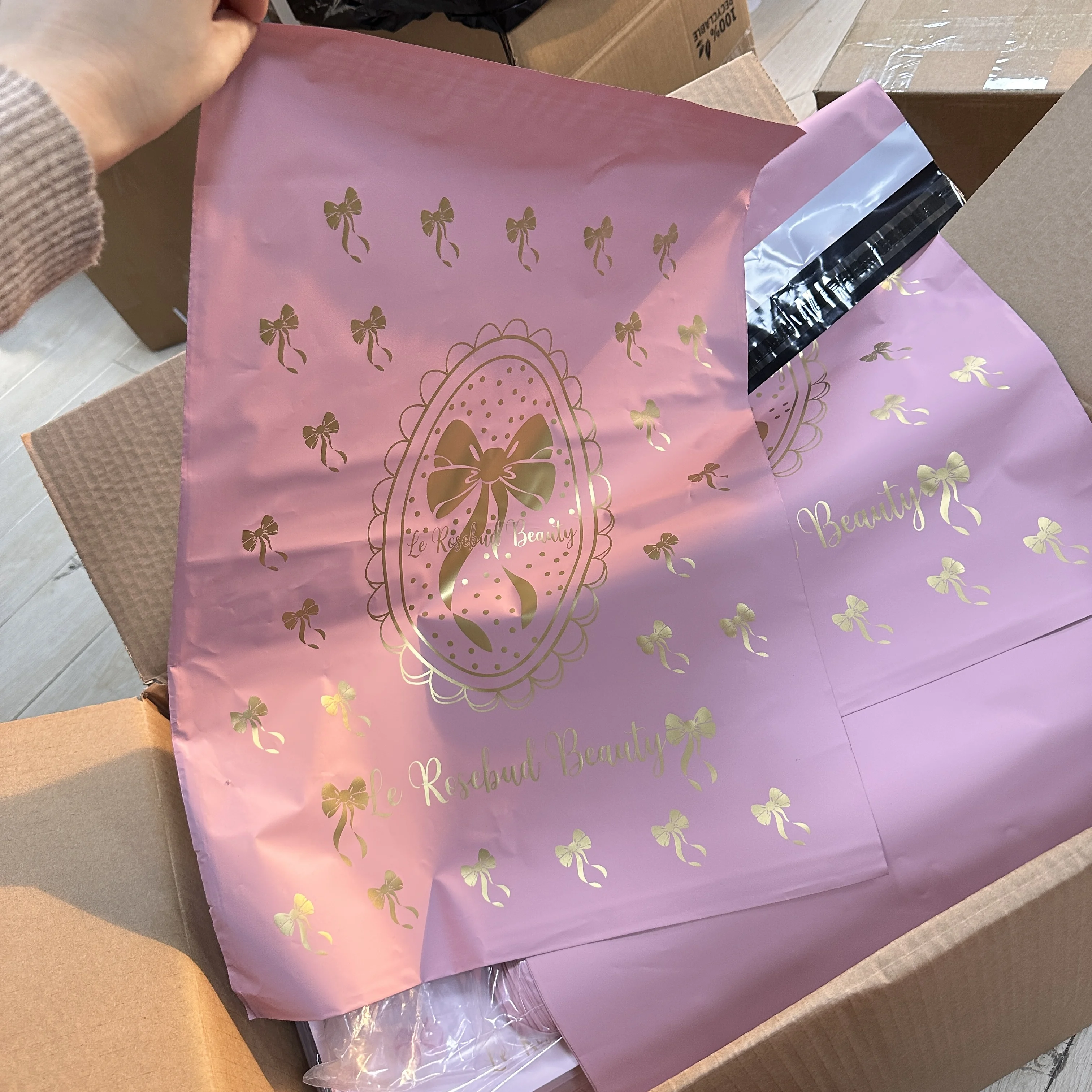 Wholesale Polymailer Polybag Custom Shipping Bag Plastic Bag Bubble Mailer