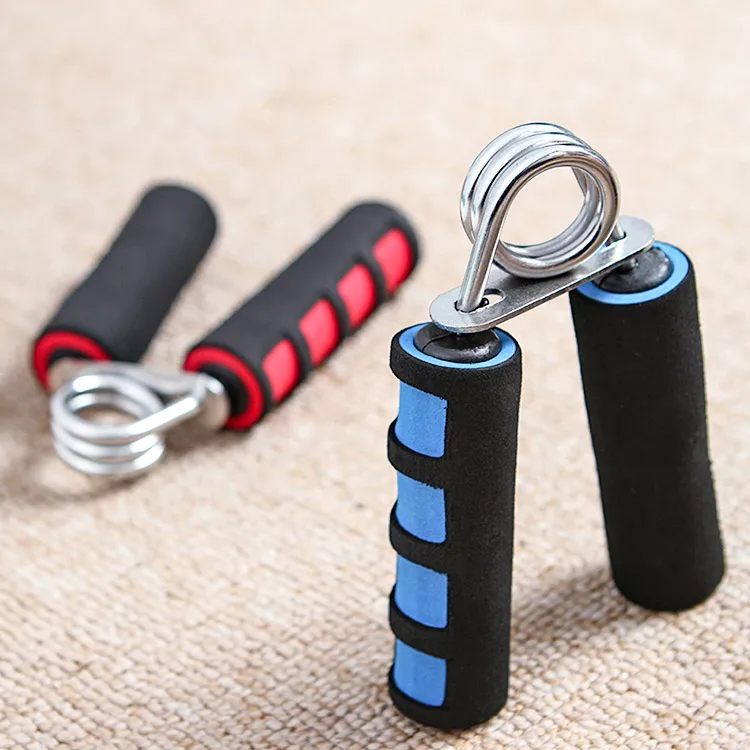 

Hand Soft Foam Manual Exerciser Finger Strength Exercise Equipment Hand Grip Strengthener, Red/blue/green