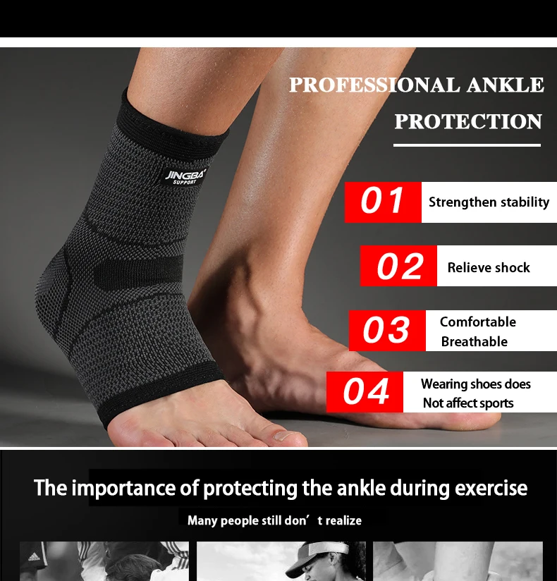 JINGBA Compression Ankle Brace 3