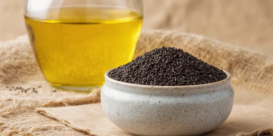Natural oils mixed in a bowl for DIY skincare