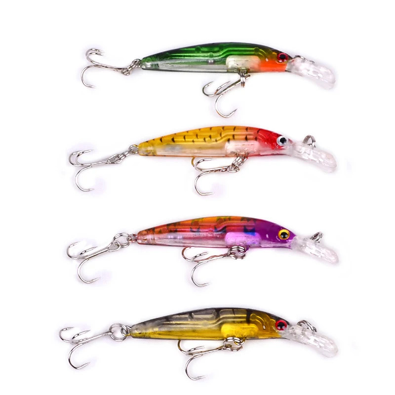 

Waterway mino hard bait 7cm/3.9g lure bionic bait mouth-to-mouth plastic fake bait, 4 colors