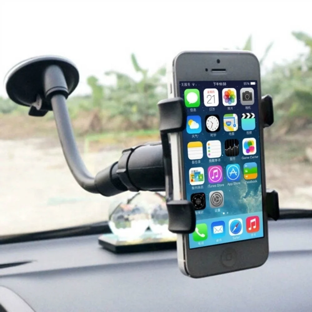 

Phone Stand For Mobile Phone Holder Cell Stand Car Windshield Bracket