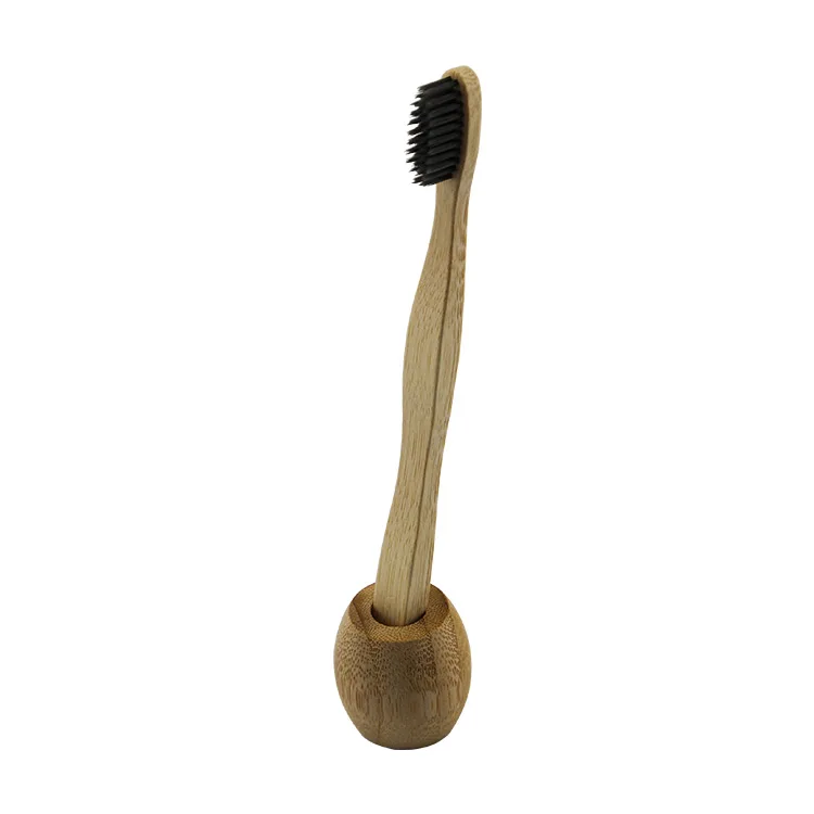 

Eco friendly wholesale charcoal bamboo toothbrush for women pure natural bamboo