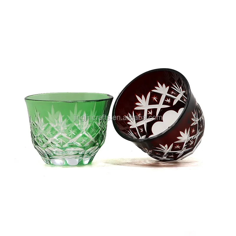 Japanese Kiriko Sake Cup Rice Wine Cup For Restaurant Buy Rice Wine