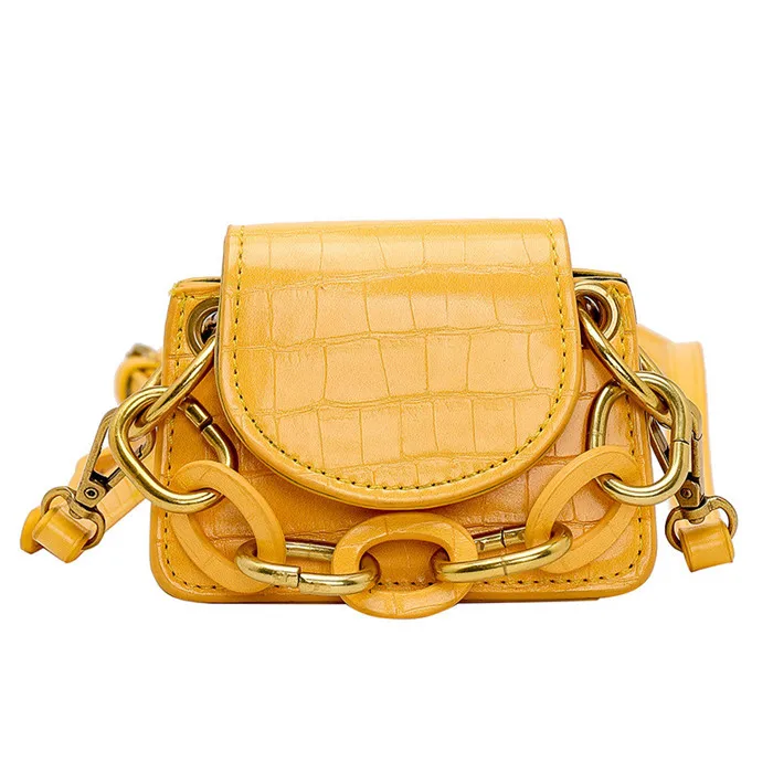 

Fashion Embossed Crocodile Pattern Leather Mini Purses Crossbody Bags Handbag Small Square Messenger Shoulder Designer Bag, White,yellow,red,black,pink,brown