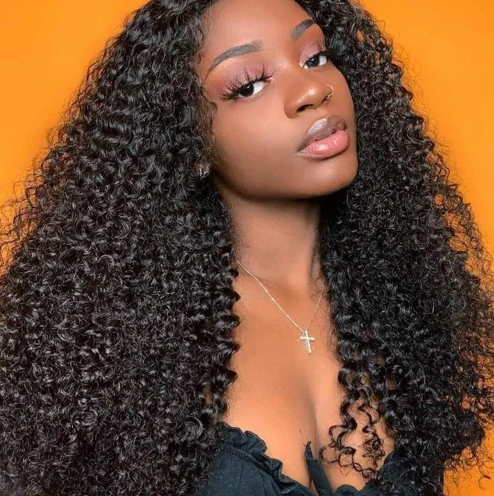 

10A Deep Curly Human Hair Bundles Raw Indian Virgin Hair Mink Cuticle Aligned Human Hair Vendors