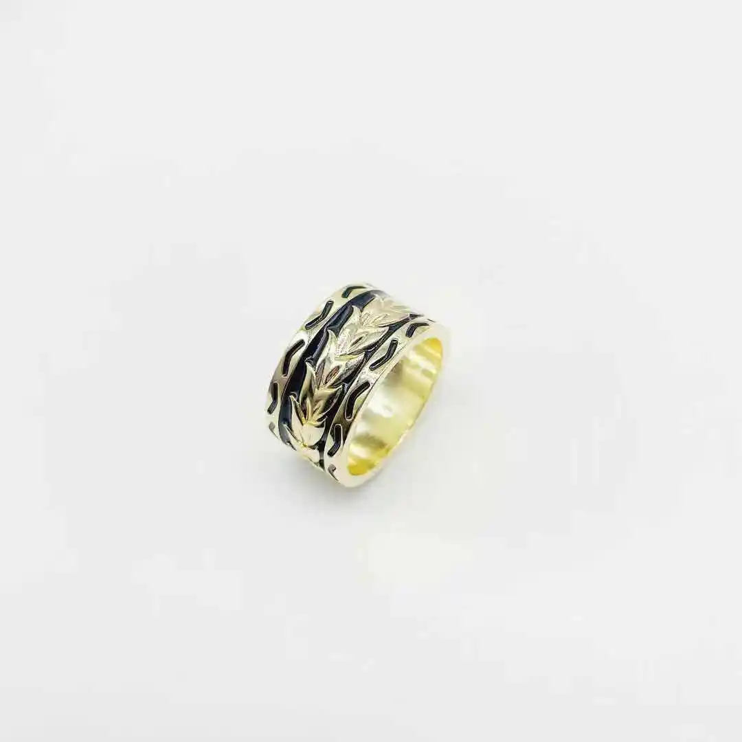 

Hawaiian rings 14K gold Polynesian rings gold rings jewelry Guam Marshall accessories