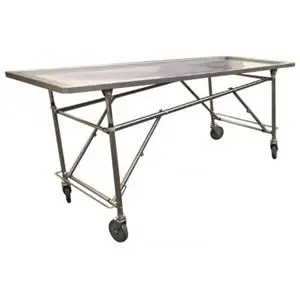 
Autopsy Table Stainless Steel Funeral Mortuary Table Funeral Embalming Table 