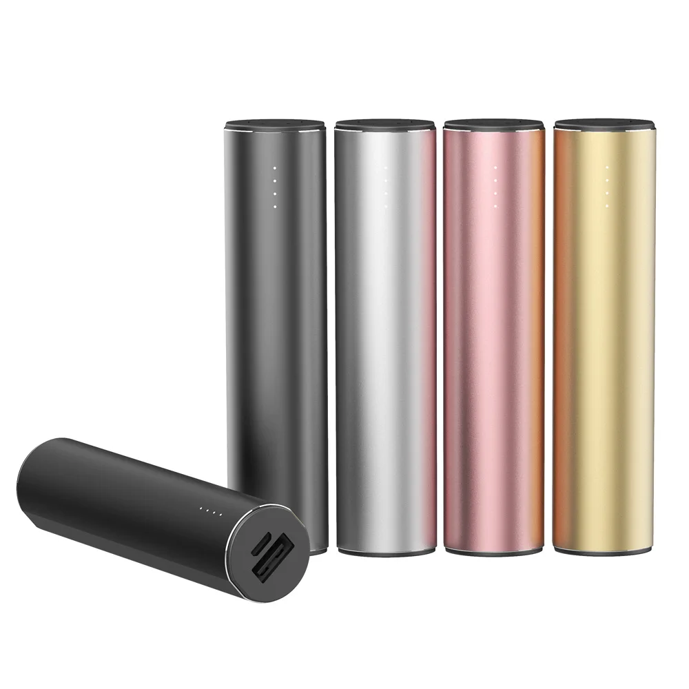 Rohs Power Bank Charger Wholesale Lipstick Powerbank 5000mah Mini