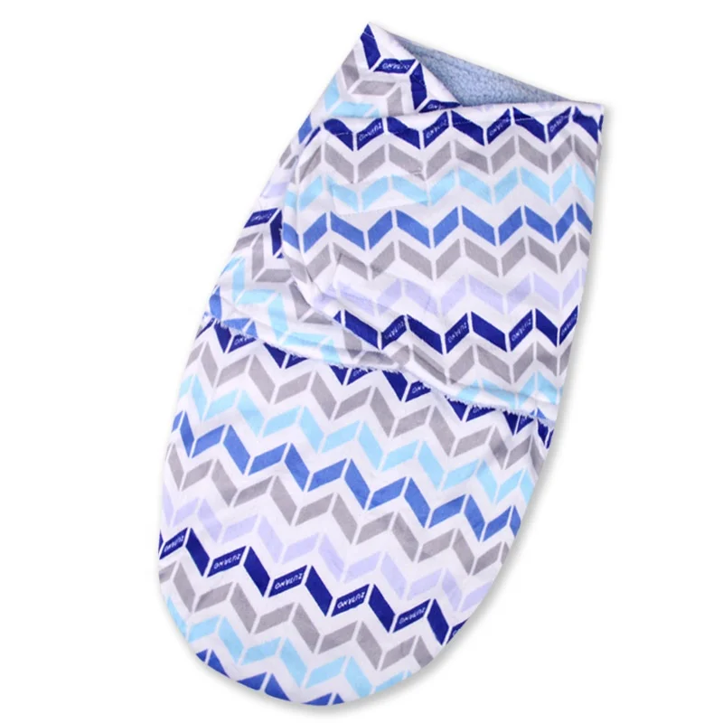 
Babies Sleeping Bags Newborn Baby Cocoon Swaddle Wrap Envelope Short Plush Warm Cotton Baby Blanket Swaddling Wrap 
