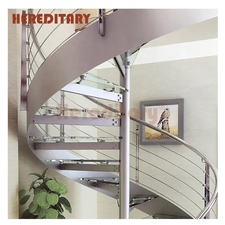 The Preis Von Edelstahl Wendeltreppe Und Einfache Stahl Glas Geländer