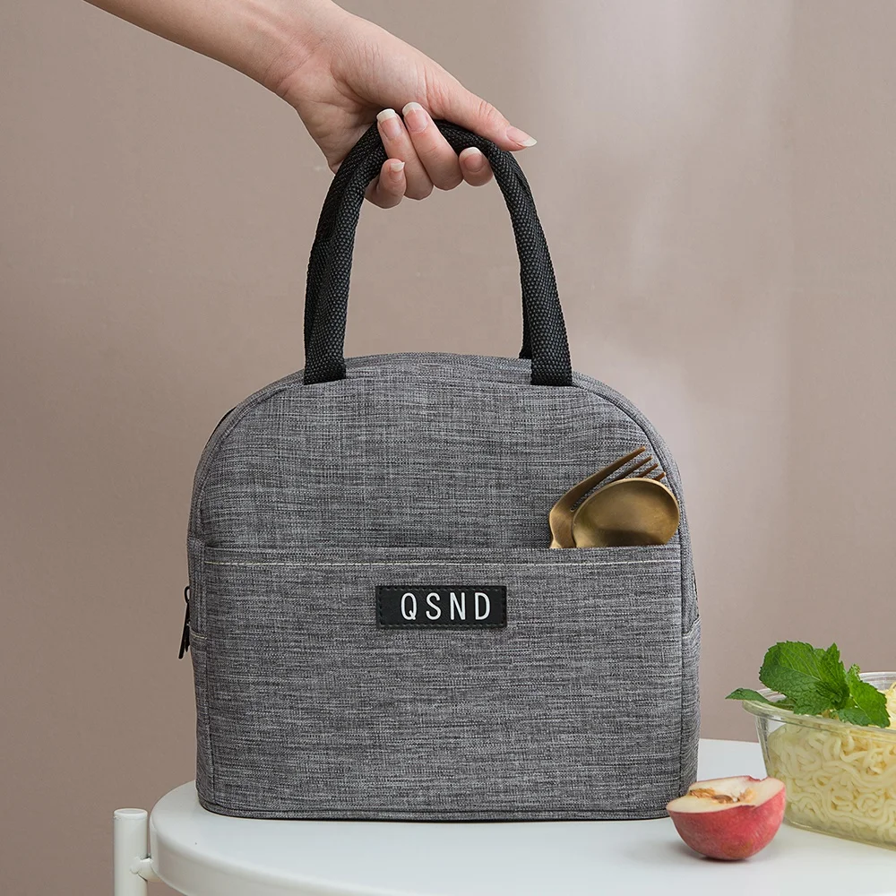 

Portable elegant style 4 colors aluminum foil oxford custom lunch cooler bag lunchbag