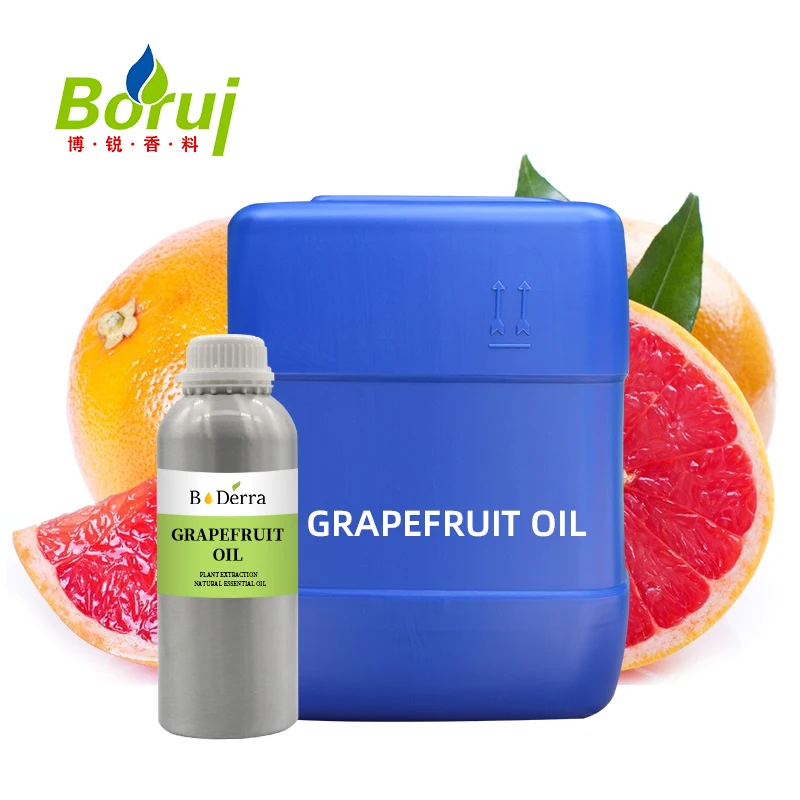 

Borui manufactures bulk supply natural grapefruit essential oil