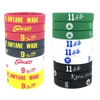 

Kobe Bryant Los ange Laker basketball stars silicone bracelets for sports